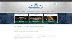Desktop Screenshot of masterstaffemployment.com